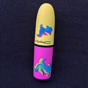 MAC Brickthrough Powder Lipstick NWOB Full Size Made In Italy